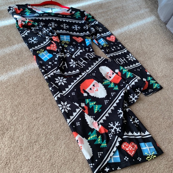 LADIES SANTA 🎅 “HOHOHO” PRINT DRESS NWOT L… - Picture 3 of 16